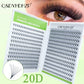 Q&DYHDHZP 500/1000psc prefabricated fan-shaped false eyelashes 3D 6D 10D 20D 30D false eyelash extension bouquet false eyelashes