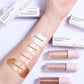 4 Colors Liquid Highlighter Brighten Skin Tone Highlighter Lightweight High Glossy Finish Natural Glow Liquid Luminizer Makeup