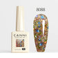 CANNI Gel Nail Polish Glitter Diamond Sparkle Color Collection Gorgeous Color HEMA FREE Soak Off UV LED Semi Permanent AurorGel