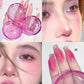 Violet Jelly Blusher Shining Color Changing Blush Face Makeup Glitter Blue Purple Tint Cheek Color Lasting Natural Rouge Cream