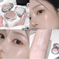 4-color Starry Diamond Highlighter Cream for Face, Collarbone Brightening, Pearlized Shine and Dewy Skin,Face Makeup Product