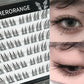 3/6/10 Rows Natural Charming Lashes Y2k Segmented Foxes Eyelash Extension Fluffy Single Clusters False Eyelashes Makeup Tools