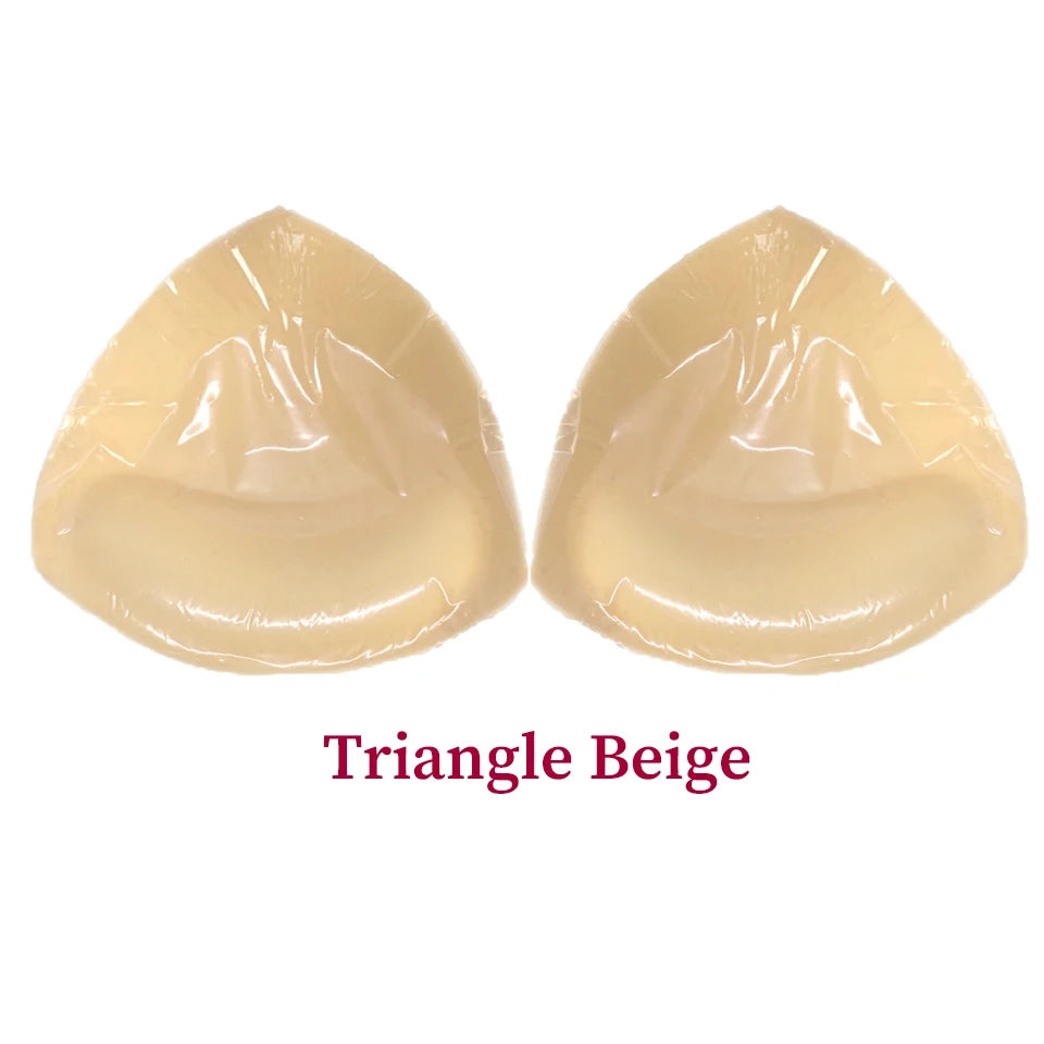 Breast Lift Bra Inserts Push Up Bra Pads for Swimsuit Bikini Cup Enhancers Sticky Bra Inserts For Women