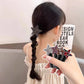 Braided Telephone Wire Hair Bands Spiral Hair Ties Elastic Hair Scrunchies Ponytail Fixed Hair Rope Accessory for Women Girl