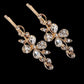 Fashion Bridal Barrettes Clear Crystal Women Hair Ornaments Hair Pins Women Hair Clips Bridal Hair Jewelry Accessories