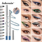 Lakerain Longwear Eyeliner 24h Long-lasting Wear Waterproof Smudge-proof Smooth Precise Application Smokey Eyeliner 12 Color
