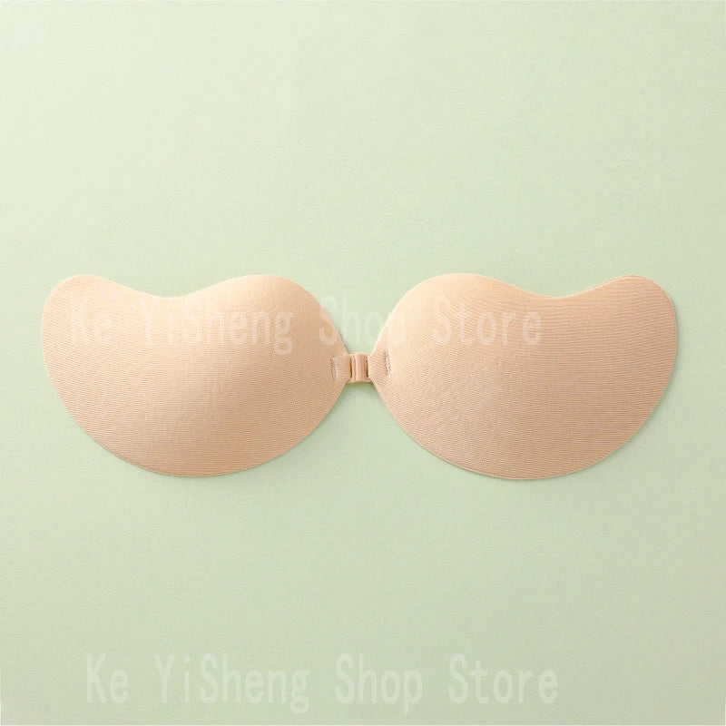 Chest patch Small chest gathering waterproof invisible female halter wedding dress with thin breast support sticker underwear