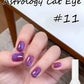 WS 10ml Light Strip Cat Eye Gel Polish Magnetic Nail Polish Holographic Pink Cat Eye Gel Nail Polish Gel Gel Varnish For Nail