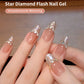 16ML Star Glitter Gel Polish Shimmer Reflective Holographic Color Magnetic for Nail Art Salon DIY at Home
