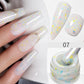 PUENTE Pearl Color Builder Nail Gel Polish Hema Free Shell Thread Glitter Nail Extension Semi-Permanent Construction Gel Varnish