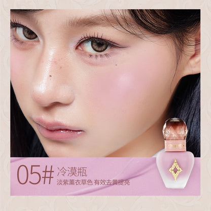 Haggard Liquid Blusher Water Light Moisturizing Paste Natural Brightening Repair Maintain Longlasting Makeup Nude Color