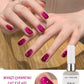 Jelly Red Glass Cat Eye Gel Polish 12ML Holographic Glitter Shimmer Translucent Red Color Magnetic Nail Polish Salon DIY at Home