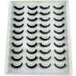 2023 New 20 pairs natural long 3D mink false eyelashes fake lashes makeup kit Mink Lashes extension eye lashes short eyelashes