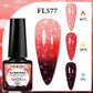 FOUR LILY 7ml Thermal Nail Gel Polish 3 Colors Changing Semi Permanent Soak Off UV/LED Nail Supplies Gel for Manicure Design