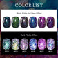 7ml MEET ACROSS Champagne Rainbow Reflective Glitter Gel Nail Polish Laser Sparkling Hybird Soak Off Nail Art UV LED Varnishes