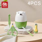 Newborn Baby Nail Scissor Baby Nail Care Tool Kid Safe Portable Nail Clipper Trimmer Tweezer with Box Children Manicure Kit