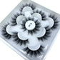 AMSDCN 5 Pairs 3d Mink Dramatic Volume Lashes Bulk Faux Thick Long Wispy Natural Mink Lashes Pack Short Wholesales Natural False