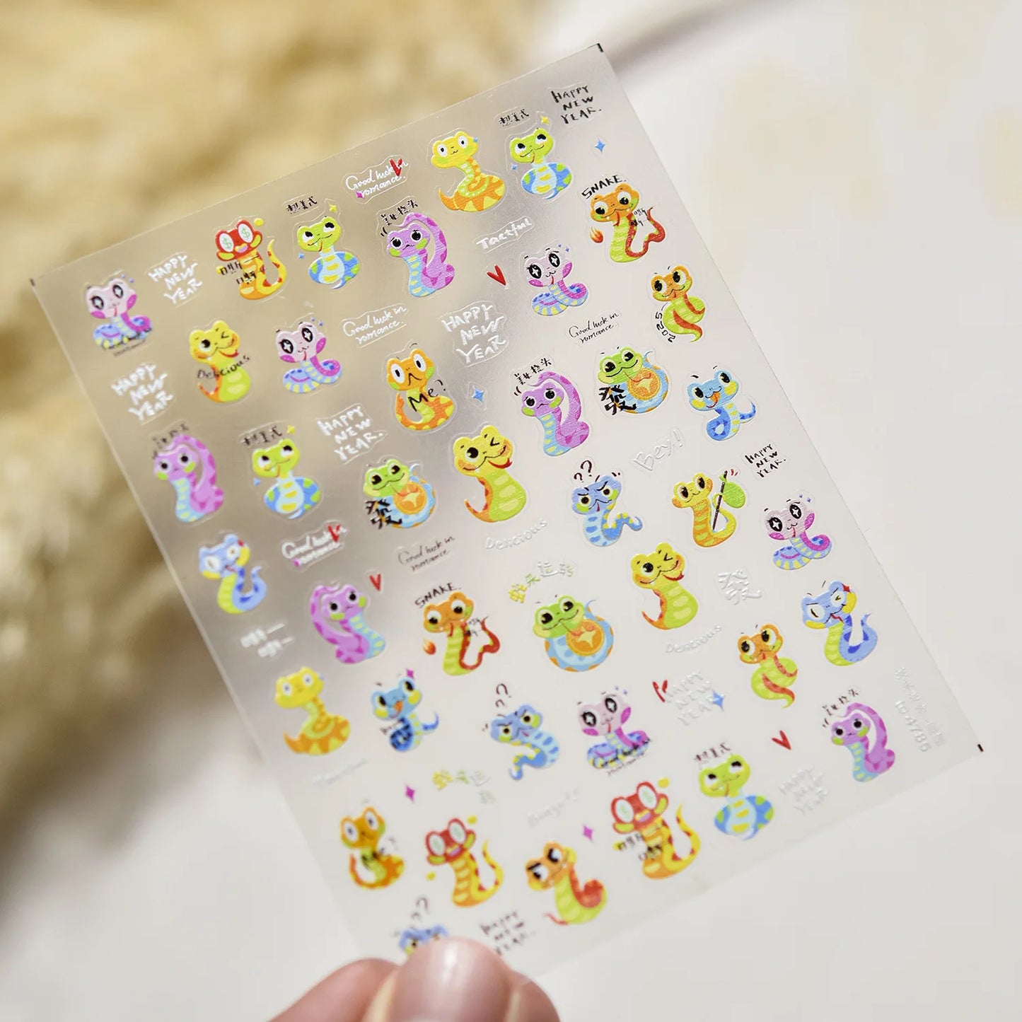 1 piece 5D color crystal star nail stickers high quality love shiny silver hollow smear rainbow flower jelly design nail sticker