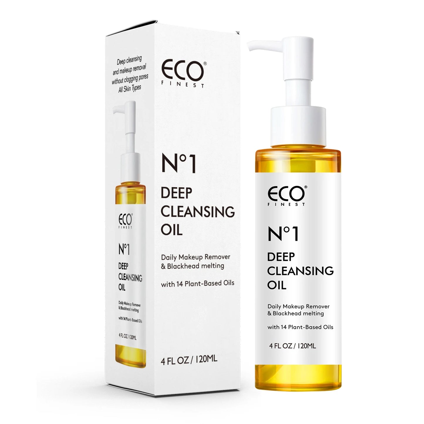 120ml Makeup Remover Oil,Deep Cleansing, Jojoba Oil, all tape skin