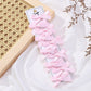 RAINBOW BOWS 10Pcs Kids Sweet Solid Color Mini Bows Hair Clip Baby Girls Ballet Style Ribbon Braided Hair Accessories Wholesale