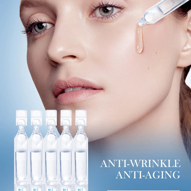 Hyaluronic Acid Face Serum Moist Tender Skin Deep Nourish Fullerenes Collagen Elastic Serum Brightening Lifting Skin Care Korean