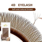 2D Y Single Tip Eyelash Extension 3D 4D W Natural Soft Wispy Eyelashes Individual False Lashes Mesh Net Cross Lash Makeup Cilio