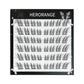 3/6/10 Rows Natural Charming Lashes Y2k Segmented Foxes Eyelash Extension Fluffy Single Clusters False Eyelashes Makeup Tools