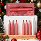 3pcs/ set Lip Tint Marker Liquid lipstick Nude Matte Shades, Lip Liner and Stick 2-in-1, Durable waterproof  Christmas gift