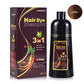 30ml/500ml 3-in-1 Quick Hair Dye Shampoo Natural Black Herbal Hair Dye Moisturizes Mild Hair Dye Conditioner Hair Care Products
