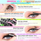 RED SIREN Segmented Individual Cluster Lashes Faux Mink Fluffy Wispy Manga Lash Bundles Self Graft False Eyelash Daily Makeup