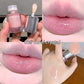 Shining Crystal Clear Lip Gloss Moisturizing Mirror Lip Glaze Long-Lasting Non-stick Cup Transparent Purple Water Light Lip Oil