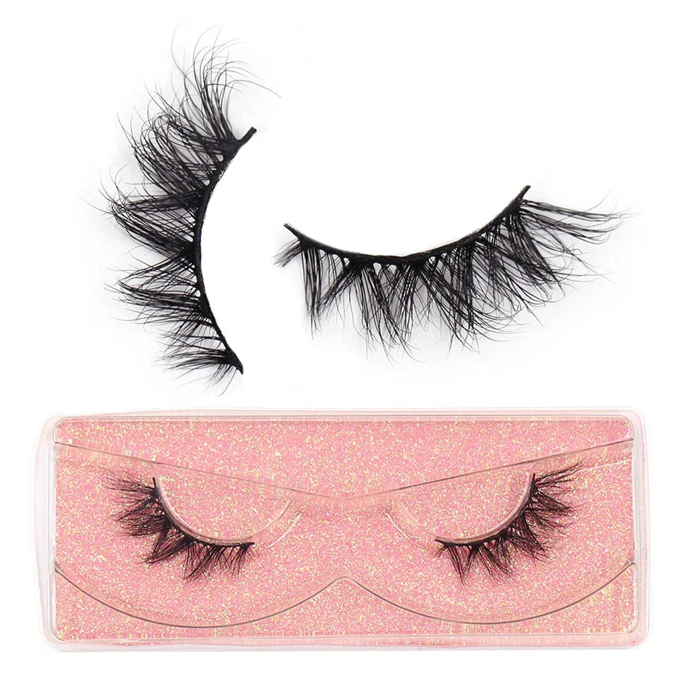 Half Eey Lashes Soft Mink Lashes Reusable Foxy Eyes False Eyelashes Natural Fluffy Makeup Tools Extension Fake Lashes Maquiagem