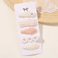 5Pcs BB Clips Set Toddler Baby Girls Hair Clips Children Barrettes Ins Sweet Daisy Hair Accessories