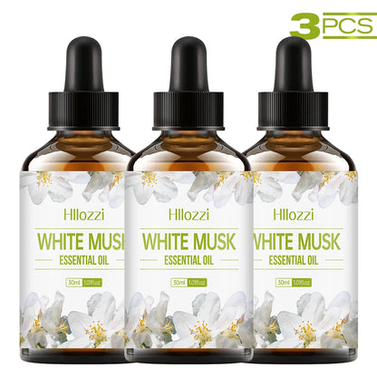 White Musk Essential Oil White Vanilla Rich Smell Skin Care Hair Care Hydrating Moisturizing Aromatherapy Aromatherapy Candle