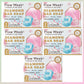 FlowWeek Hyaluronic Acid Diamond Essential Oil Soap Handmade Soap Gem Gold Foil Soap Face Hand Body Cleaning Soap Wedding Gifts