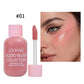 Multi-Use Matte Liquid Blush Waterproof Moisturizing Shadow Lips Cheek Blusher Peach Pink Red Orange Creamy Blush Facial Makeup