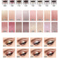 MISS ROSE Single Colour Pearl Diamond Glitter Eyeshadow Make-up High Lighter Shiny Shimmer Brighten Eye Shadow Powder Cosmetics