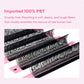 DIYDAY U-shaped Eyelash Extension Easy to Apply 3D Volume False Lashes Natural Wispy U YY Shape Faux Mink Eyelashes for Makeup