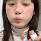 Matte Moisturizing Blusher Sponge Head Milk Pink Liquid Blush Stick Cheek Makeup Natural Lip Contour Brighten Rouge Highlighter