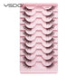 YSDO 5/10 Pairs Half Lashes Cat Eyelashes Soft Natural Clear Band False Lashes Natural Wispy Faux 3d Mink Eyelashes Makeup Tools