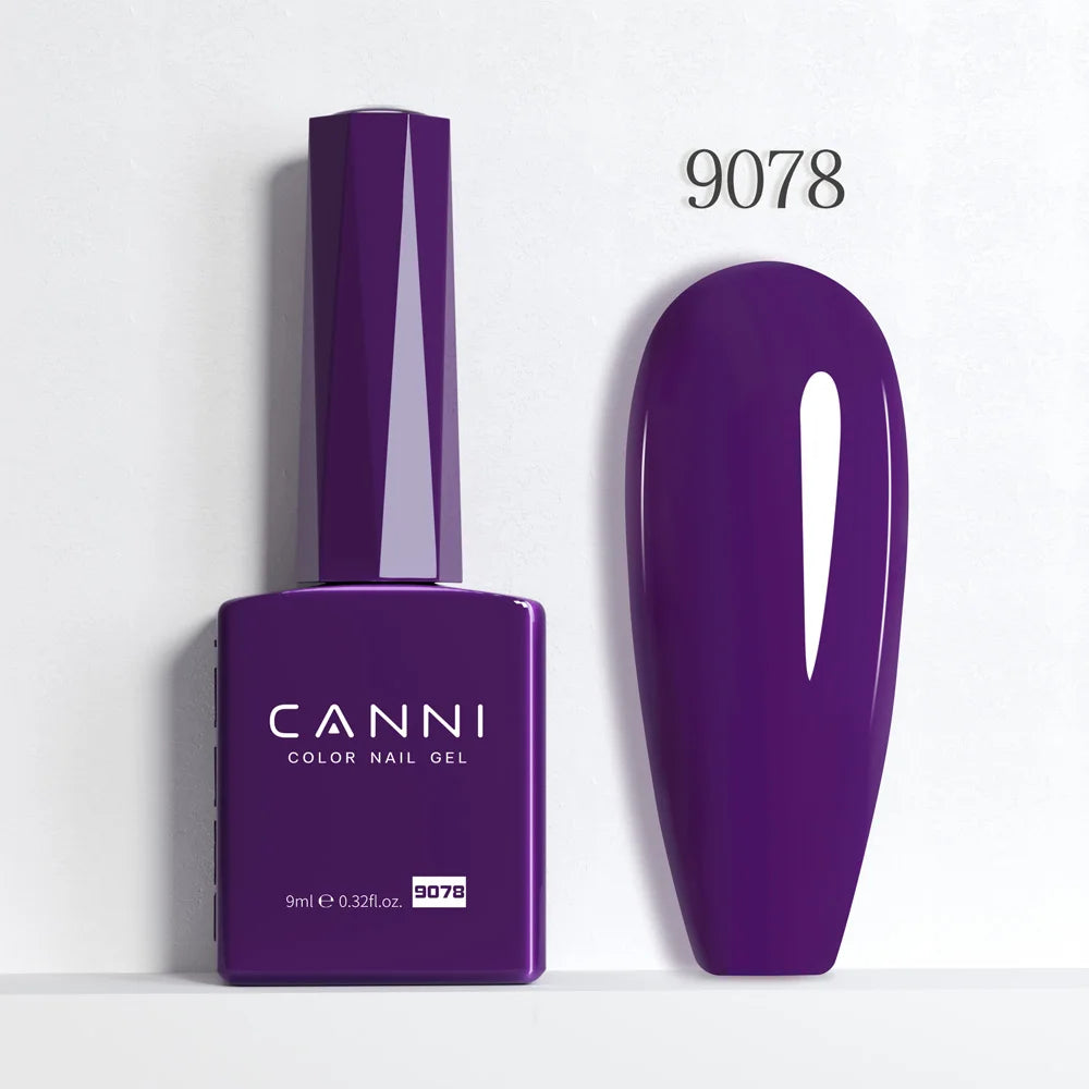 CANNI Gel Nail Polish Glitter Diamond Sparkle Color Collection Gorgeous Color HEMA FREE Soak Off UV LED Semi Permanent AurorGel