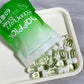 7/10/30 Capsules of Green Cleansing and Makeup Remover Oil, Emulsified, Refreshing, Mild, Non-Irritating, Portable for Travel