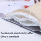 Reusable Sanitary  Napkins Washable Cotton Panty Liners Soft Cloth Menstrual Pads  4pcs Pads with 1pc Mini Wet Bag