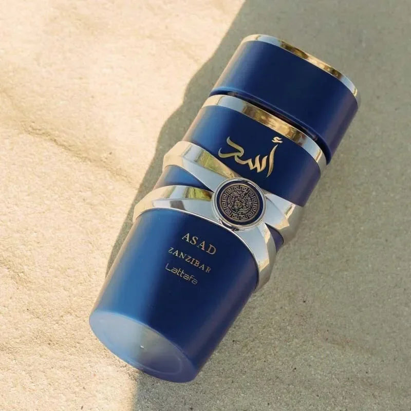 Asad Zanzibar by Lattafa for Men Eau de Parfum Spray 3.4 Oz 100 Ml Brand New Box
