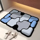 Special-shaped bathroom diatom mud floor mat household absorbent mat bathtub side anti-slip mat toilet door mat entrance mat
