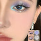 Joocyee Monochrome Eyeshadow Matte Chameleon Powder Smoked Sparkling Pearlescent Shining Sheet Metallic Personality Green