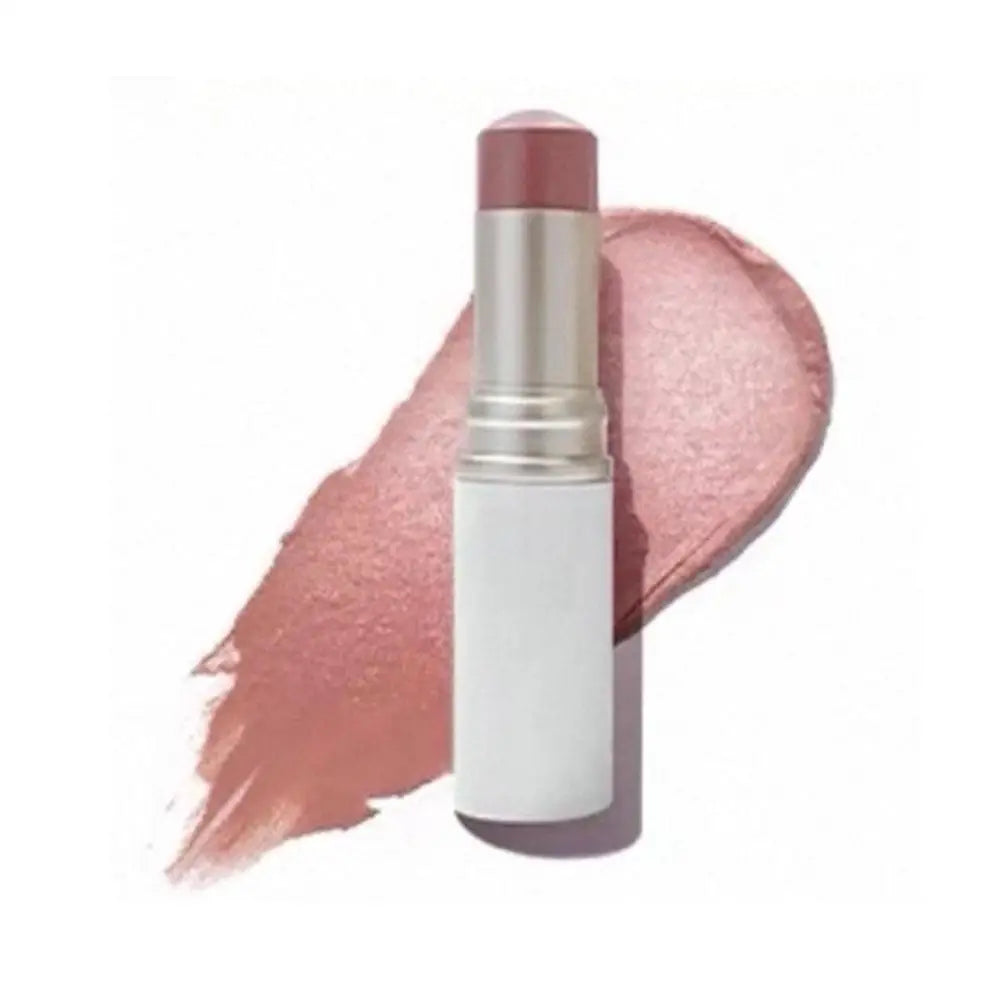 10g Highlighter Stick Sheer Shimmer Color Cream Blush Stick Long Lasting Sweat Proof Portable Twist Up For Face Cheeks Eyes