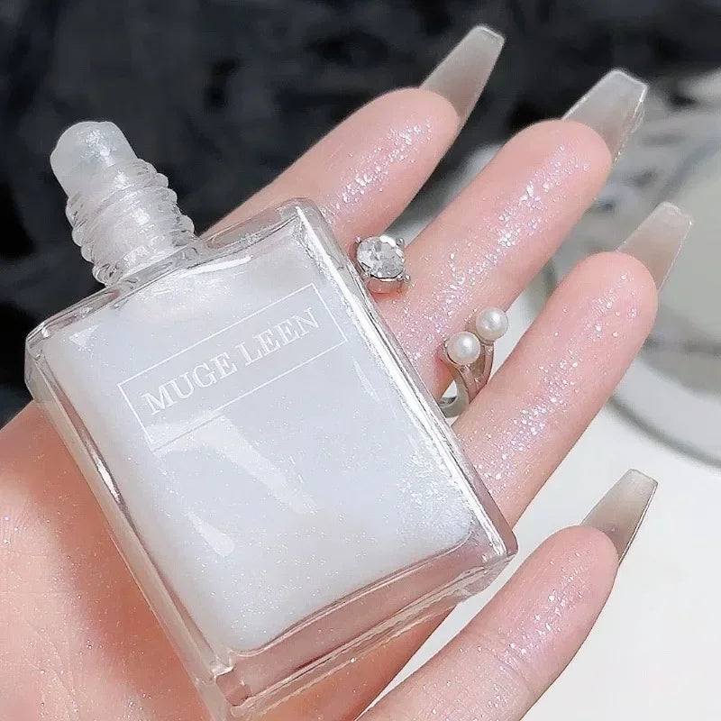 Liquid Highlighter Makeup High Glossy Pearlescent Body Face Shimmer Shine White Eyeshadow Highlighter Contouring Stick Cosmetics