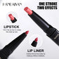 HANDAIYAN 2 in 1 Double-end Matte Lipstick Pencil Lipliner Waterproof Long Lasting Matte Lip Liner Pen 6 Colors Lipsticks Makeup