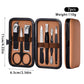 7-24pcs Manicure Tool Set Stainless Steel Cuticle Nipper Cutter Kit Professional Nail Clippers Pedicure Nail Art Grooming Tools